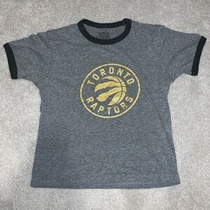 NBA Toronto Raptors, Size 5/6, Grey and Gold, Only worn a few times.